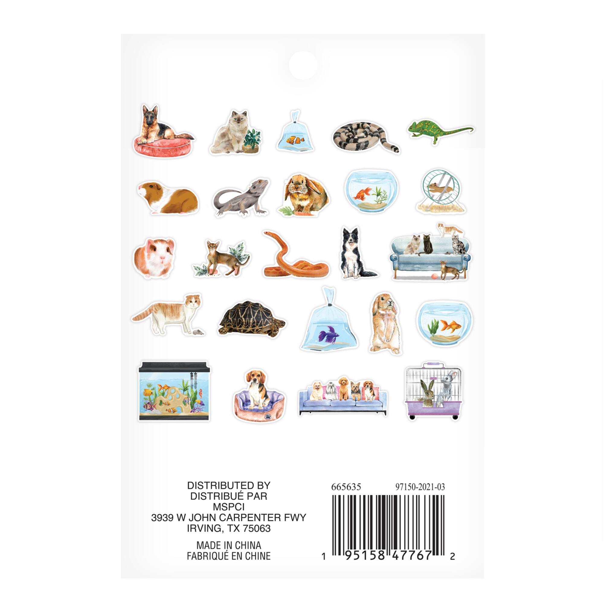 Pets Die Cut Stickers by Recollections™